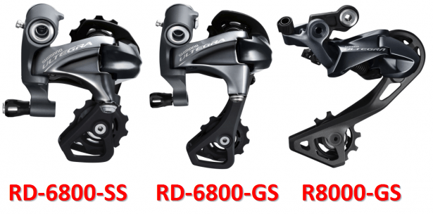 shimano rd 6800 gs