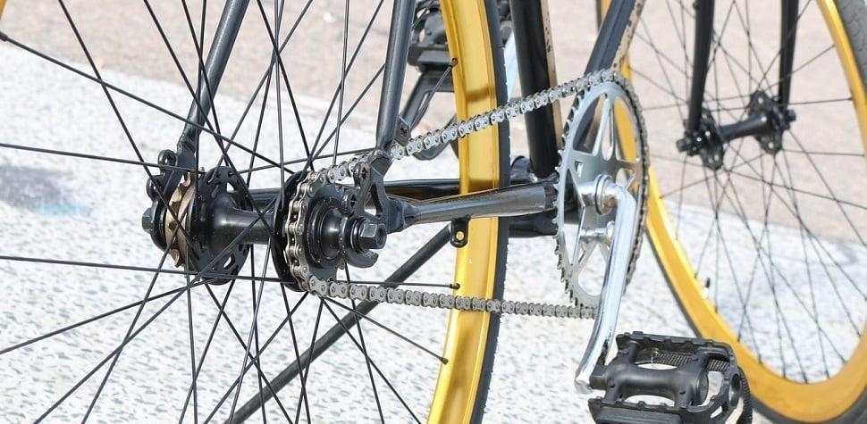 FSC CN-NX01 Fixed Gear Chain Single Speed Rustproof Olives Bicycle Chain Durable 