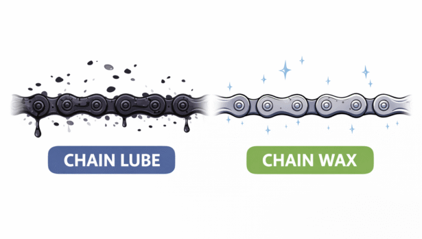 Chain lube vs chain wax comparison