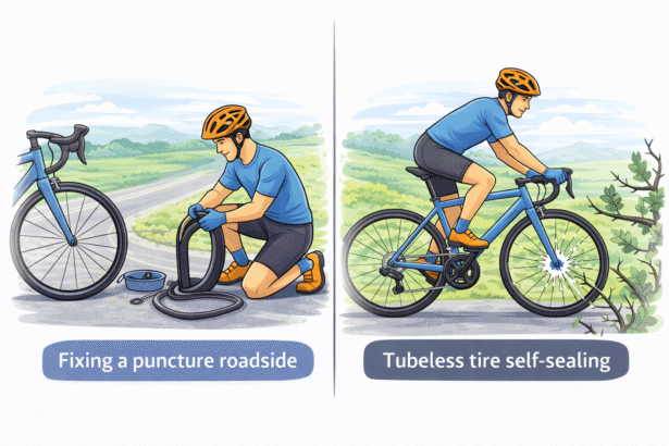 Fixing punctures vs. self-sealing tires