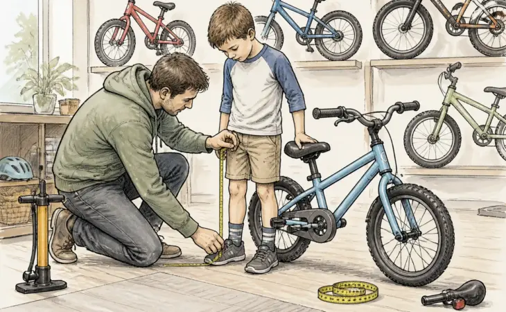 Kids’ Bike Size Chart: Wheel Size by Age and Height