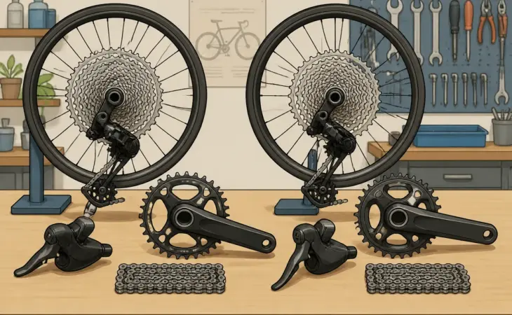 Microshift Advent vs Shimano CUES: Which Budget Drivetrain Is Better?