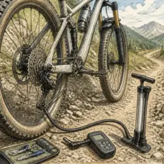 Mountain Bike Tire Pressure Chart by Weight and Terrain