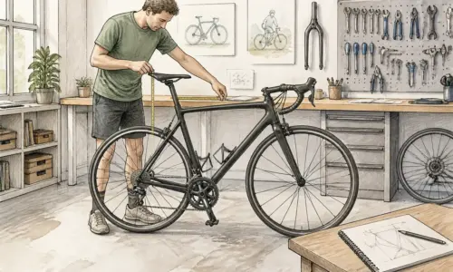 Road Bike Size Chart by Height and Inseam