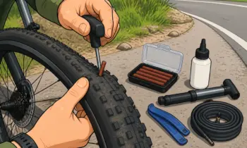 How to Fix a Tubeless Bike Tire Puncture