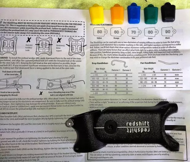 redshift sports shockstop suspension stem