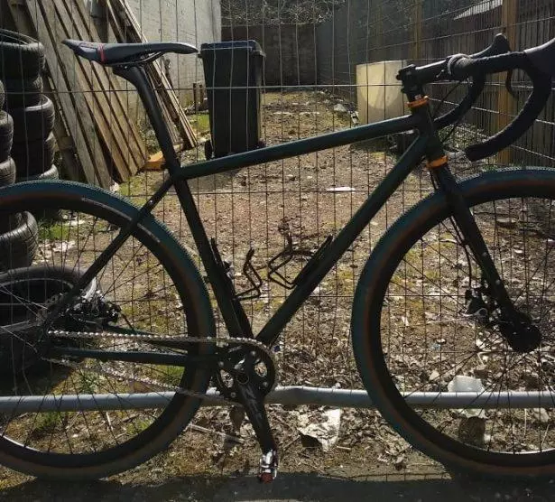 s-track on gravel bike