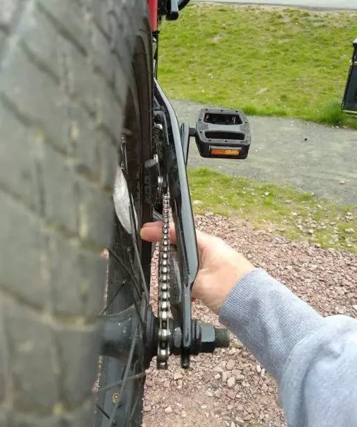 walking your wheel back