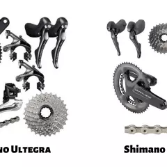 Shimano Dura-Ace vs Shimano Ultegra Groupset: Review & Comparison