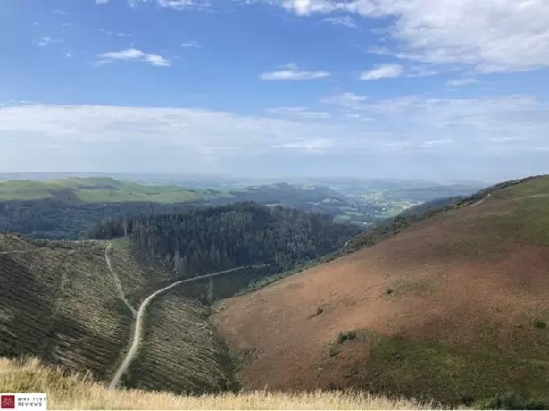 View from Bwlch Nant y Arian