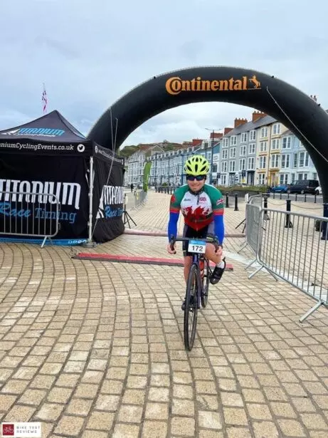 Trek Domaine 2 in Aberystwyth cycle fest